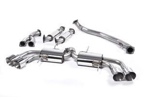 Milltek cat-back udstødning til Nissan GT-R R35, race – billede 2
