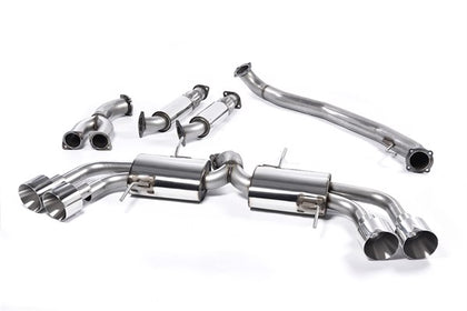 Milltek cat-back udstødning til Nissan GT-R R35, race – billede 2