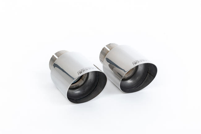 Milltek cat-back udstødning til Porsche Cayman S 3.4 987 Gen2, resoneret, polerede tips – billede 2