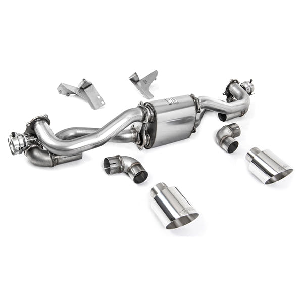 Milltek GPF-back udstødning til Porsche Cayman 718 GT4 4.0