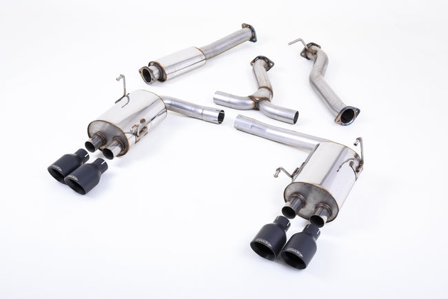 Milltek cat-back udstødning til Subaru Impreza WRX STi Sedan, sorte tips – billede 2