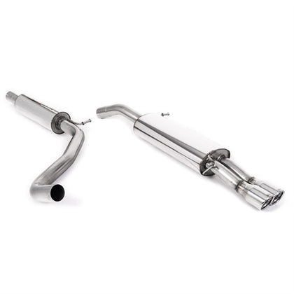 Milltek cat-back udstødning til Seat Ibiza FR 1.8 20VT (Formula Racing), resoneret
