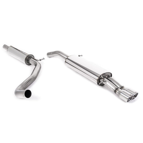 Milltek cat-back udstødning til Seat Ibiza FR 1.8 20VT (Formula Racing), resoneret