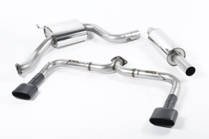 Milltek cat-back udstødning til Seat Leon Cupra 280 & 290 2.0 TSI, ikke-resoneret, sorte tips – billede 6