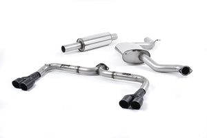 Milltek cat-back udstødning til Seat Leon Cupra 280 & 290 2.0 TSI, ikke-resoneret, sorte tips – billede 5