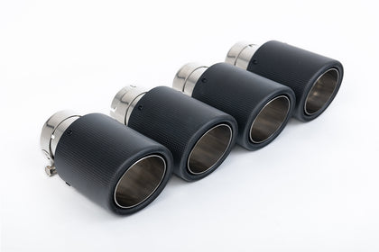 Milltek cat-back udstødning til Seat Ateca Cupra 300 4Drive, ikke-resoneret, tips i kulfiber – billede 2