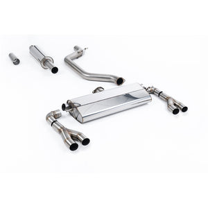 Milltek cat-back udstødning til Seat Leon Cupra Leon Mk4 hatchback 300ps, resoneret