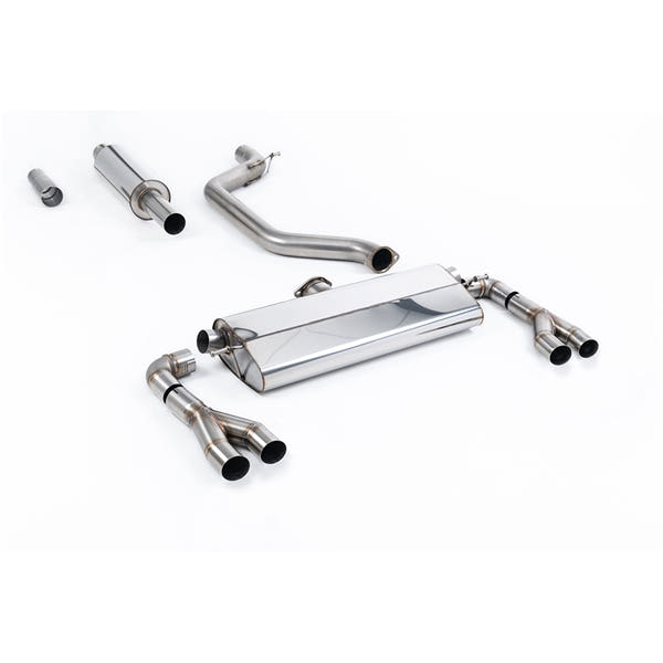 Milltek cat-back udstødning til Seat Leon Cupra Leon Mk4 hatchback 300ps, resoneret
