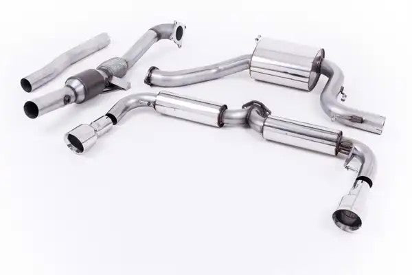 Milltek cat-back udstødning til Volkswagen Golf Mk6 GTi 2.0 TSI 210PS, resoneret
