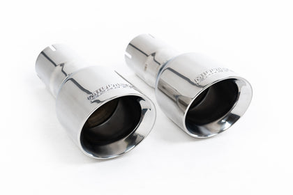 Milltek cat-back udstødning til Volkswagen Scirocco R - GT100 Tip, polerede tips – billede 2