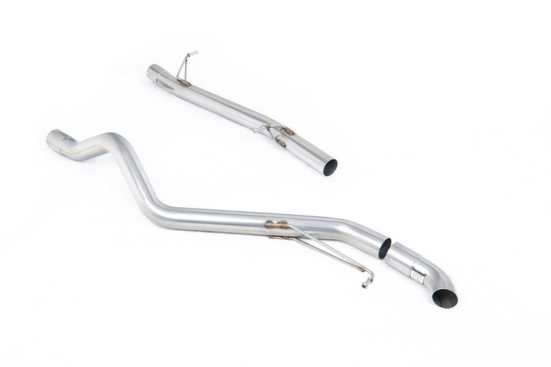 Milltek cat-back udstødning til Volkswagen Transporter \ Caravelle T5 LWB 2.0 BiTDI (150/180/204PS) 2WD og 4MOTION, ikke-resoneret