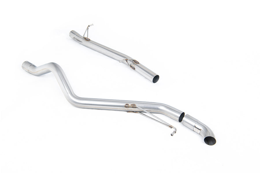 Milltek cat-back udstødning til Volkswagen Transporter \ Caravelle T5 LWB 2.0 BiTDI (150/180/204PS) 2WD og 4MOTION, ikke-resoneret