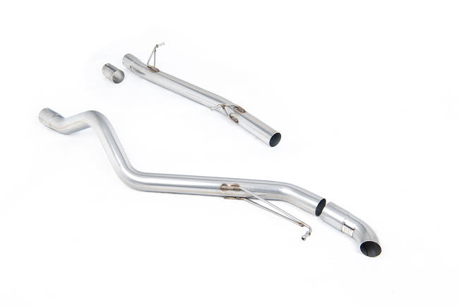 Milltek cat-back udstødning til Volkswagen Transporter \ Caravelle T6 SWB 150PS & 204PS 2.0-liter TSI (Petrol) 2WD, ikke-resoneret