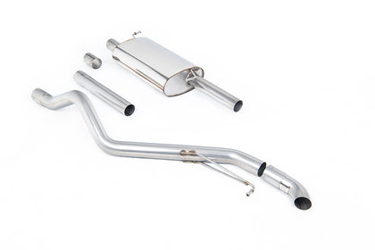 Milltek cat-back udstødning til Volkswagen Transporter \ Caravelle T6 LWB 150PS & 204PS 2.0-liter TSI (Petrol) 2WD, Road+