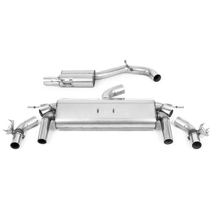 Milltek cat-back udstødning til Volkswagen T-Roc R 2.0TSI 300ps – billede 2