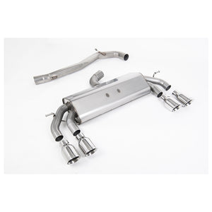 Milltek cat-back udstødning til Volkswagen Golf Mk7.5 R 2.0 TSI 310PS, race – billede 3