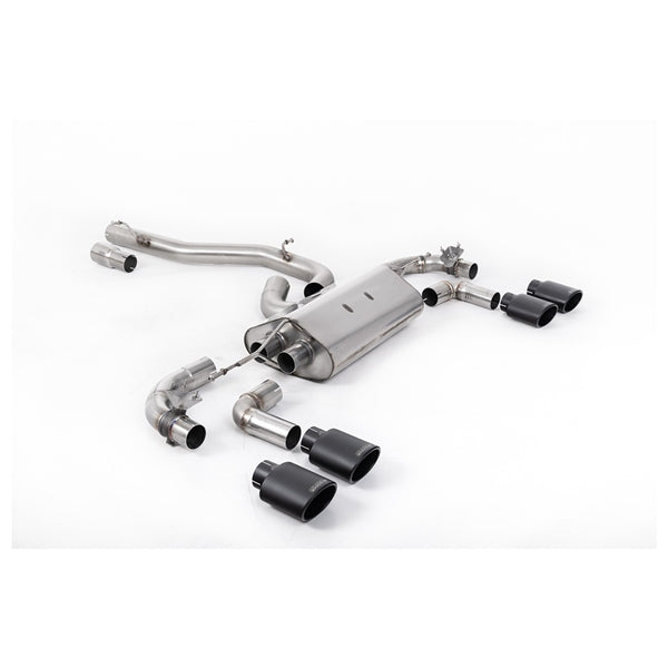 Milltek Cat-back Volkswagen Golf Mk7.5 R 2.0 TSI 300PS (Non-GPF Equipped Models Only) - 80mm Race Systems