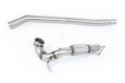 Milltek downpipe til Volkswagen Golf Mk7.5 R 2.0 TSI 310PS - 80mm Race Systems