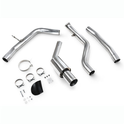 Scorpion cat-back udstødning til Toyota Supra A90 3.0T, set ovenfra