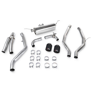 Scorpion cat-back udstødning til Toyota Supra A90 3.0T uden GPF, Ascari, set ovenfra
