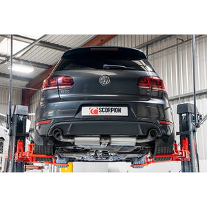 Scorpion Resonated Cat-Back System - VW MK6 Golf GTI - Ascari