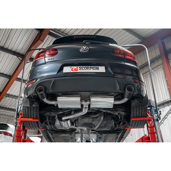 Scorpion Resonated Cat-Back System - VW MK6 Golf GTI - Ascari