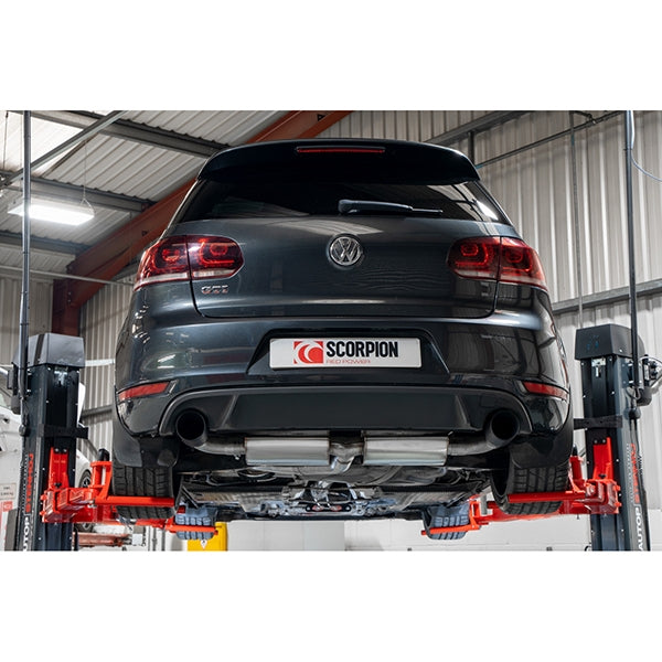 Scorpion Resonated Cat-Back System - VW MK6 Golf GTI - Daytona Ceramic
