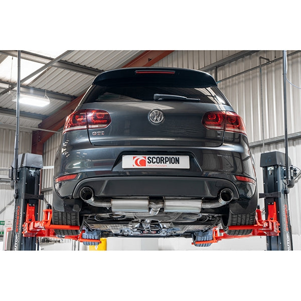 Scorpion Resonated Cat-Back System - VW MK6 Golf GTI - Daytona