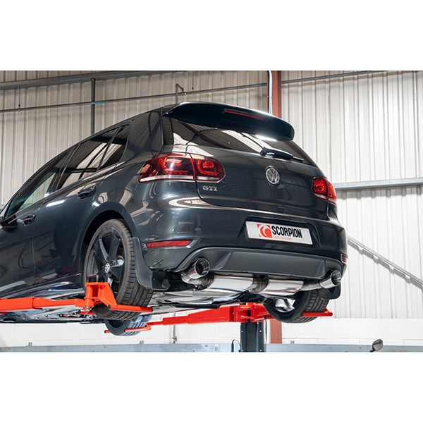 Scorpion Resonated Cat-Back System - VW MK6 Golf GTI - Daytona