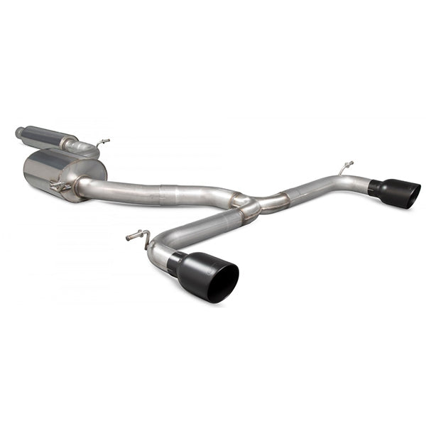 Scorpion Resonated Cat-Back System - VW MK7 Golf GTI (Including Clubsport & Clubsport S) - Daytona Ceramic