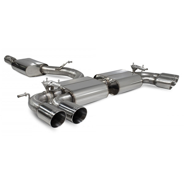 Scorpion Resonated Cat-Back System With Electronic Valves - VW MK7 Golf R (Pre Facelift) - Daytona