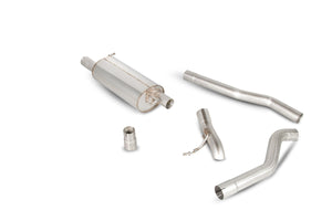 Scorpion cat-back udstødning til VW T5 Transporter – resoneret, Discrete, kit_top