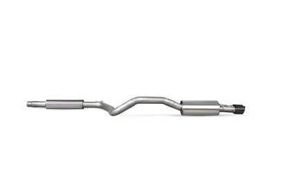 Scorpion cat-back udstødning til VW Polo GTI – resoneret, Daytona Ceramic, set fra siden