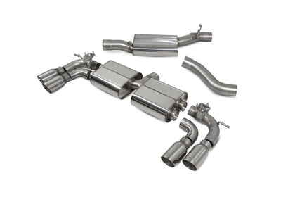 Scorpion GPF-back udstødning til VW MK7.5 Golf R med ventiler, Daytona, kit_top