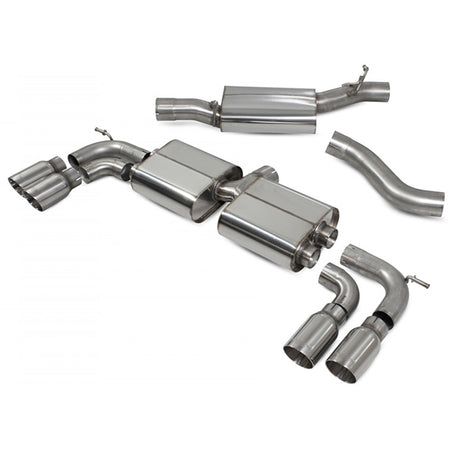 Scorpion Resonated Cat/GPF Back System Non Valved - VW MK7.5 Golf R - Daytona