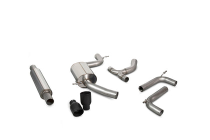 Scorpion GPF-back udstødning til VW MK7.5 Golf GTI (TCR & GPF Models), Daytona Ceramic, kit_top