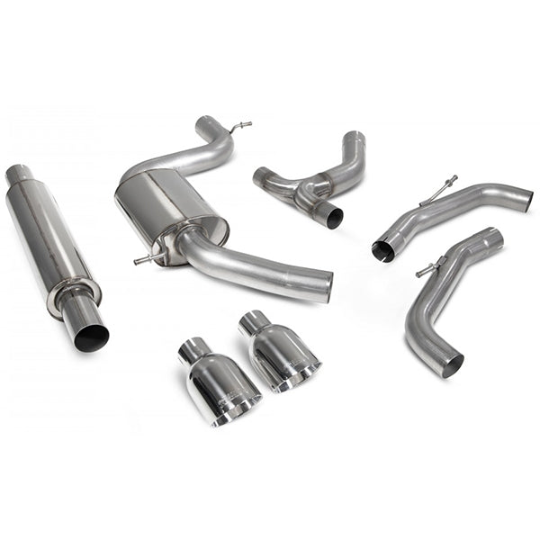 Scorpion Resonated GPF-Back System - VW MK8 Golf GTI - Daytona