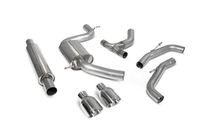 Scorpion GPF-back udstødning til VW MK8 Golf GTI – resoneret, Daytona, kit_top