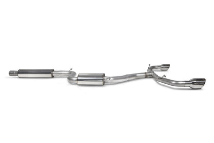 Scorpion GPF-back udstødning til VW MK8 Golf GTI – resoneret, Daytona, set fra siden