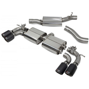 Scorpion Resonated Cat/GPF Back System & Electronic Valves - VW MK8 Golf R - Ascari