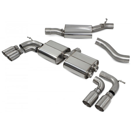 Scorpion Resonated Cat/GPF Back System & Non Valved - VW MK8 Golf R - Daytona