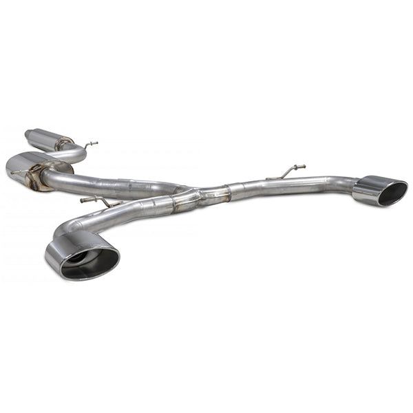 Scorpion Resonated GPF-Back System - VW MK8 Golf GTI Clubsport - EVO