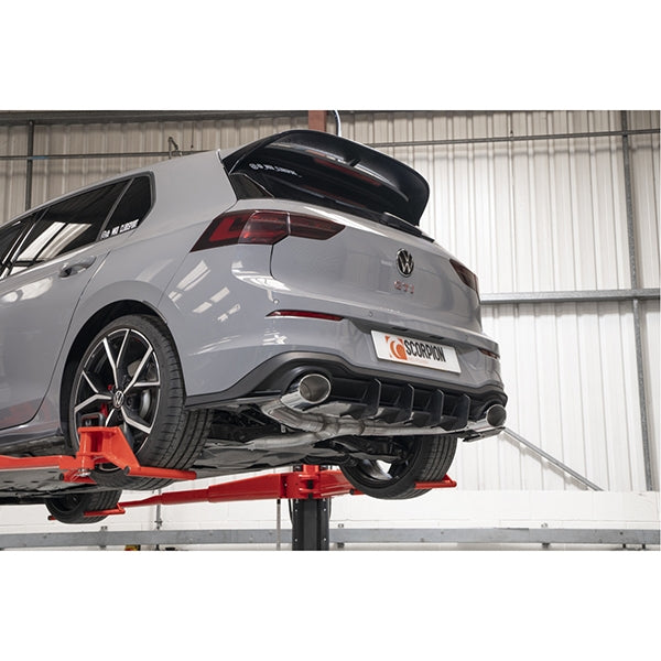 Scorpion Resonated GPF-Back System - VW MK8 Golf GTI Clubsport - EVO