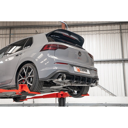 Scorpion Resonated Predator GPF-Back System - VW MK8 Golf GTI Clubsport - Daytona
