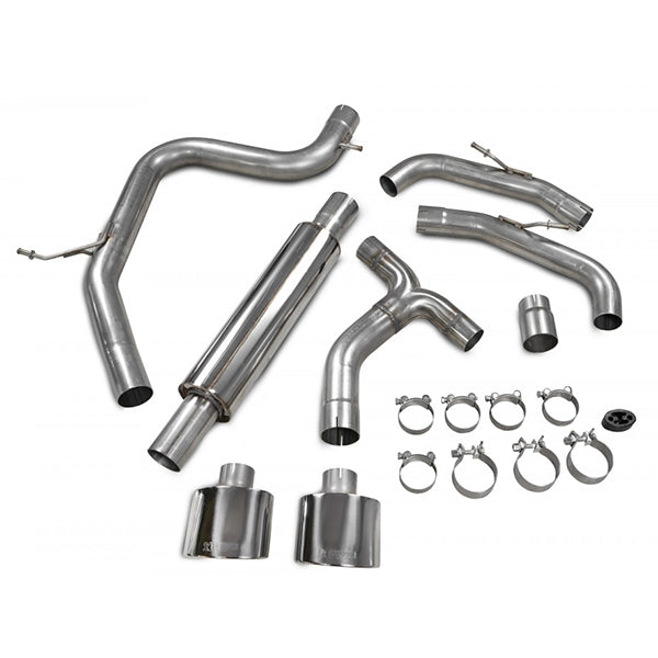 Scorpion Resonated Predator GPF-Back System - VW MK8 Golf GTI Clubsport - EVO