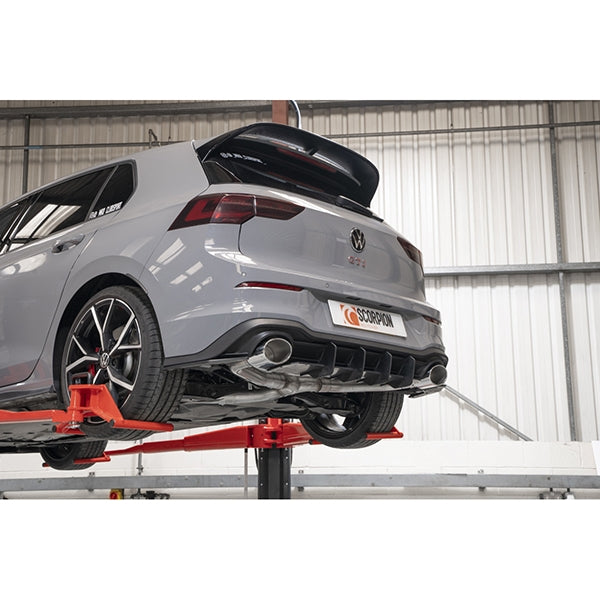 Scorpion Resonated Predator GPF-Back System - VW MK8 Golf GTI Clubsport - EVO