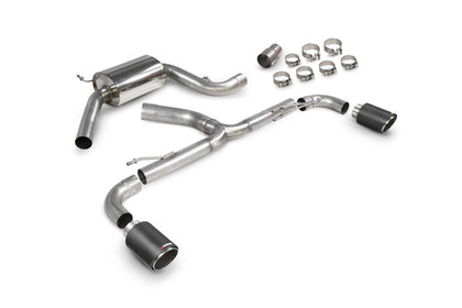 Scorpion cat-back udstødning til VW MK6 Golf GTI – resoneret, Ascari, kit_top