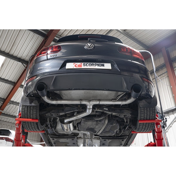 Scorpion Resonated Predator Cat-Back System - VW MK6 Golf GTI - Daytona Ceramic