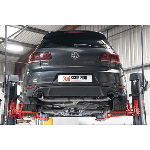 Scorpion Resonated Predator Cat-Back System - VW MK6 Golf GTI - Daytona