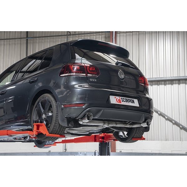 Scorpion Resonated Predator Cat-Back System - VW MK6 Golf GTI - Daytona